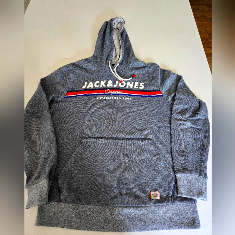 Jack & Jones Originals Gray Hoodie
